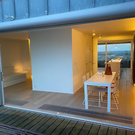 Apartament Penthouse Sea-Loft Blankenberge, Uniek Zeezicht, Luxeloft Met 40M2 Terras! Zewnętrze zdjęcie