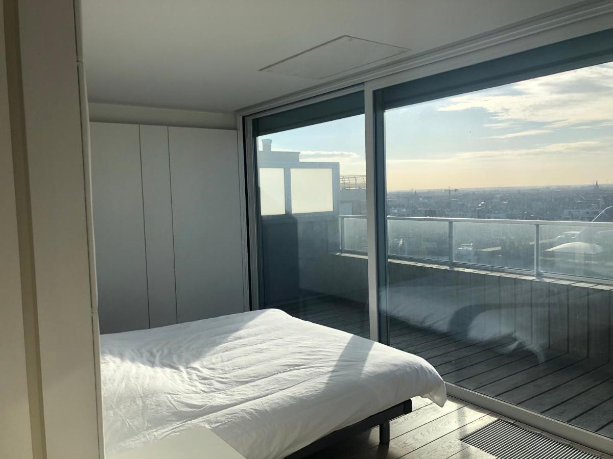 Apartament Penthouse Sea-Loft Blankenberge, Uniek Zeezicht, Luxeloft Met 40M2 Terras! Zewnętrze zdjęcie