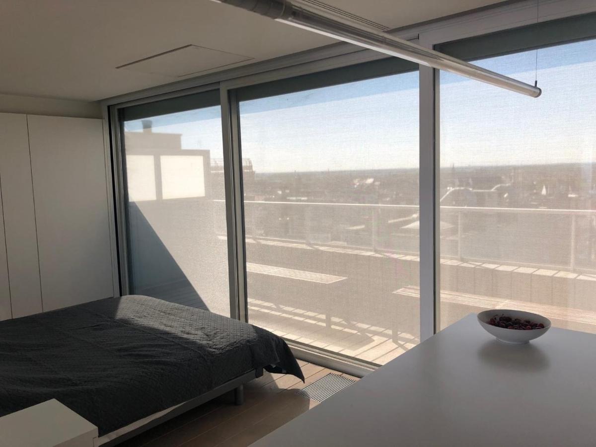 Apartament Penthouse Sea-Loft Blankenberge, Uniek Zeezicht, Luxeloft Met 40M2 Terras! Zewnętrze zdjęcie