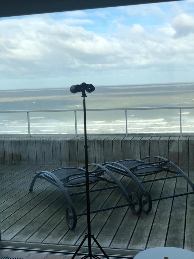 Apartament Penthouse Sea-Loft Blankenberge, Uniek Zeezicht, Luxeloft Met 40M2 Terras! Zewnętrze zdjęcie